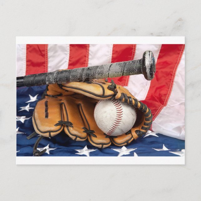 Carte Postale Baseball 18 USA (Devant)