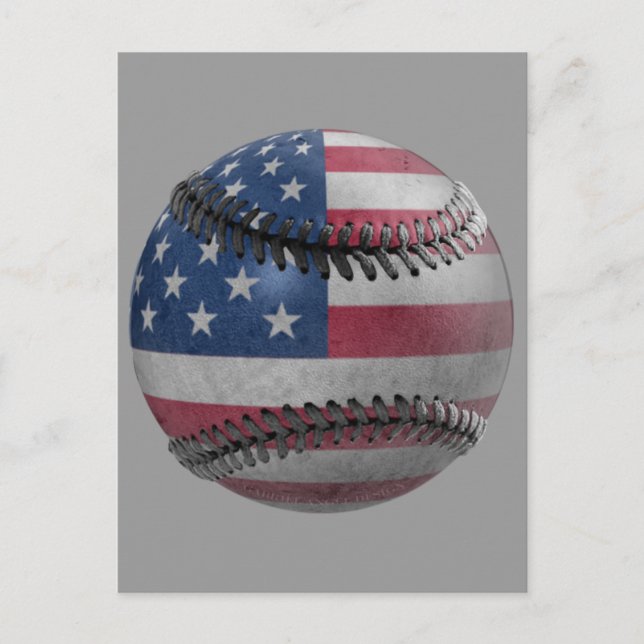 Carte Postale Baseball américain (Devant)