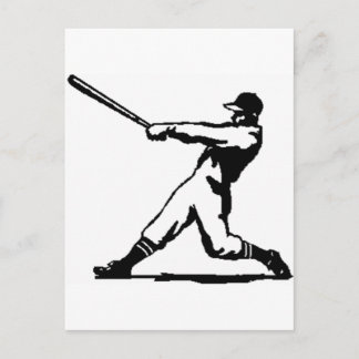 Carte Postale Baseball frappant