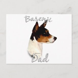 Carte Postale Basenji Papa 2