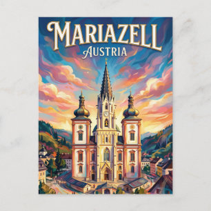 Carte Postale Basilique de Mariazell Autriche