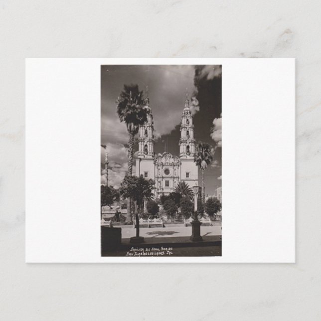 Carte Postale Basilique de Nuestra San Juan De Los Lagos/Mexique (Devant)