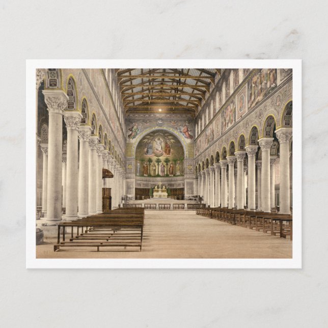 Carte Postale Basilique de Saint-Boniface, Munich, Bavière, Alle (Devant)