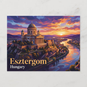 Carte Postale Basilique d'Esztergom Hongrie