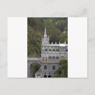 Carte Postale Basilique du sanctuaire de Las Lajas Colombie