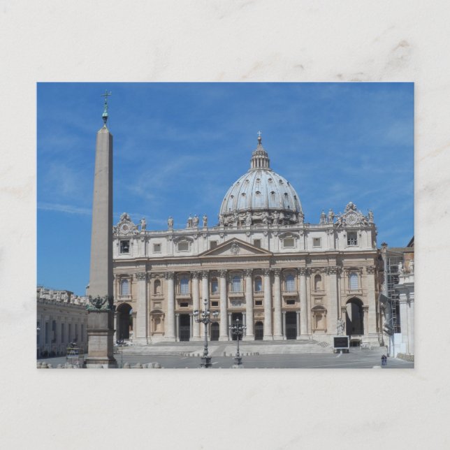 Carte Postale Basilique Saint-Pierre - Vatican (Devant)