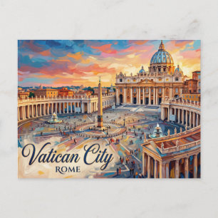 Carte Postale Basilique Saint-Pierre Vatican City