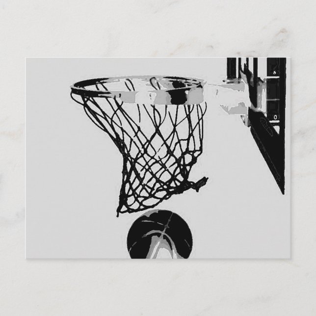Carte Postale Basket (Devant)