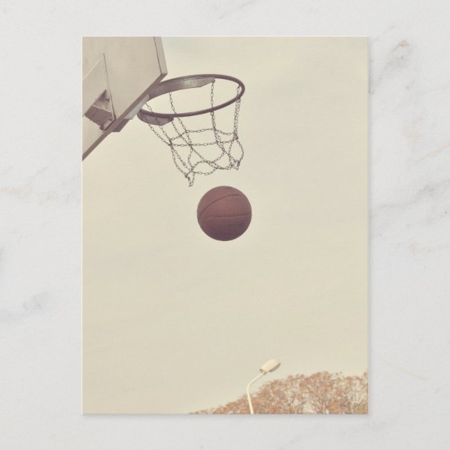 Carte Postale Basket (Devant)