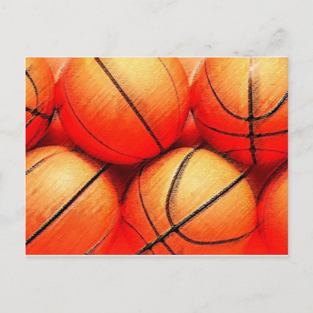 Carte Postale Basket (Devant)