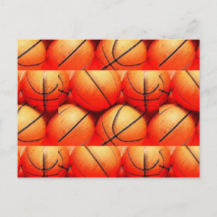 Carte Postale Basket