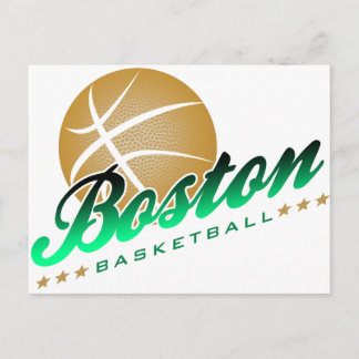 Carte Postale Basket de Boston