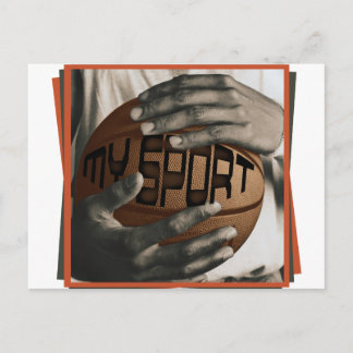 CARTE POSTALE BASKETBALL HUG - MON SPORT - CADEAUX