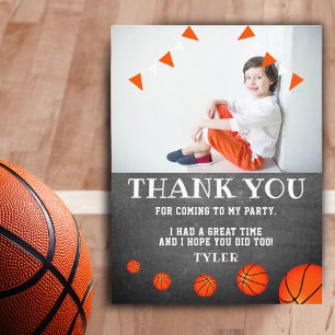 Carte Postale Basketball Tableau Anniversaire Photo Merci Pos