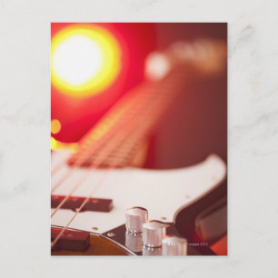 Carte Postale Bass Guitare
