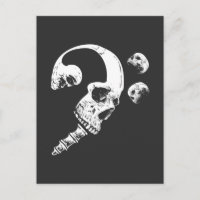 Basse de crâne Clef Bass Player Musican Skeleton M