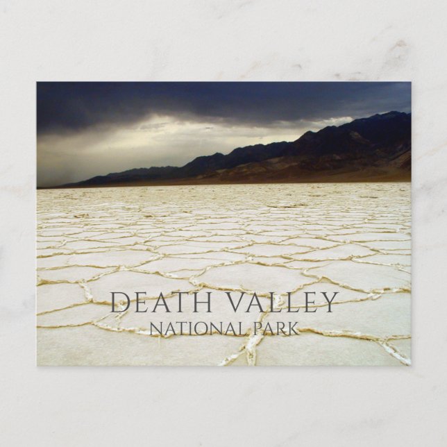 Carte Postale Bassin Badwater, NP de la Dearh Valley, Californie (Devant)