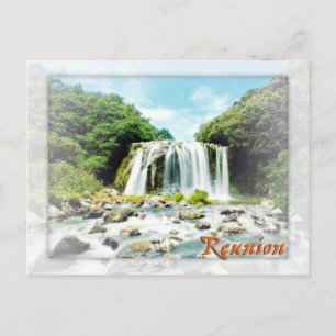 Carte Postale Bassin Bleu, Réunion
