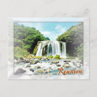 Carte Postale Bassin Bleu, Réunion
