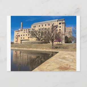 Carte Postale Bassin de réflexion du Mémorial national d'Oklahom