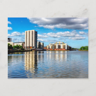 Carte Postale Bassin de Roath Cardiff Baie Cardiff, Pays de Gall