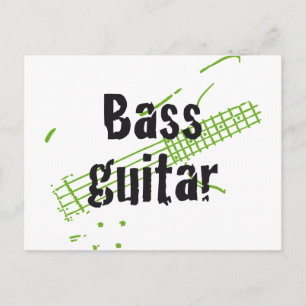 Carte Postale bassiste