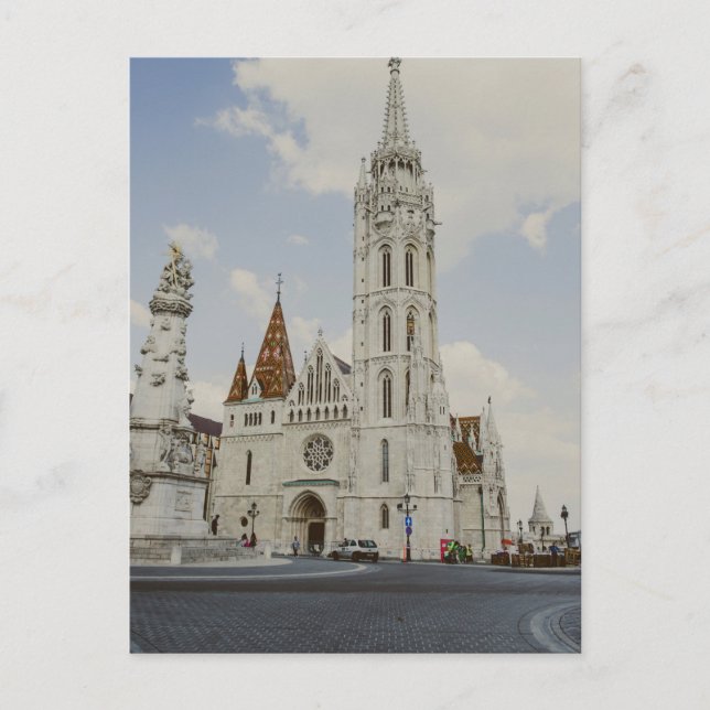 Carte Postale Bastion des pêcheurs, Budapest (Devant)