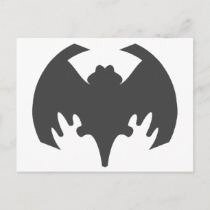 Carte Postale Bat Grey Le MUSÉE Zazzle Cadfts