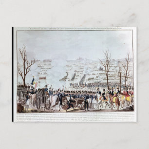 Carte Postale Bataille d'Austerlitz, le 2 décembre 1805