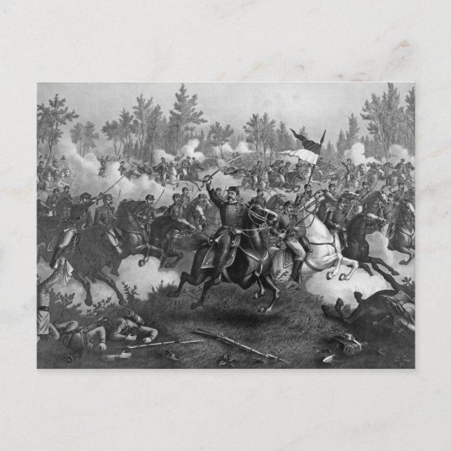 Carte Postale Bataille de Cedar Creek (Devant)