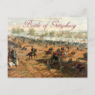 Carte Postale Bataille de Gettysburg