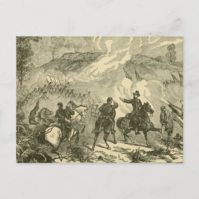 Carte Postale Bataille de la crête missionnaire (Devant)