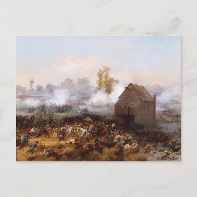 Carte Postale Bataille de Long Island (Devant)