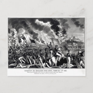 Carte Postale Bataille de Molino del Rey