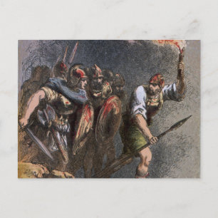 Carte Postale Bataille de Veii