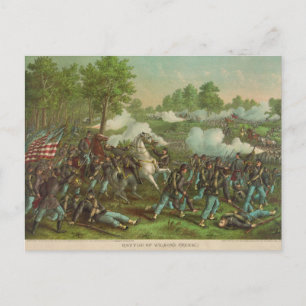 Carte Postale Bataille de Wilson's Creek Guerre de Sécession 186