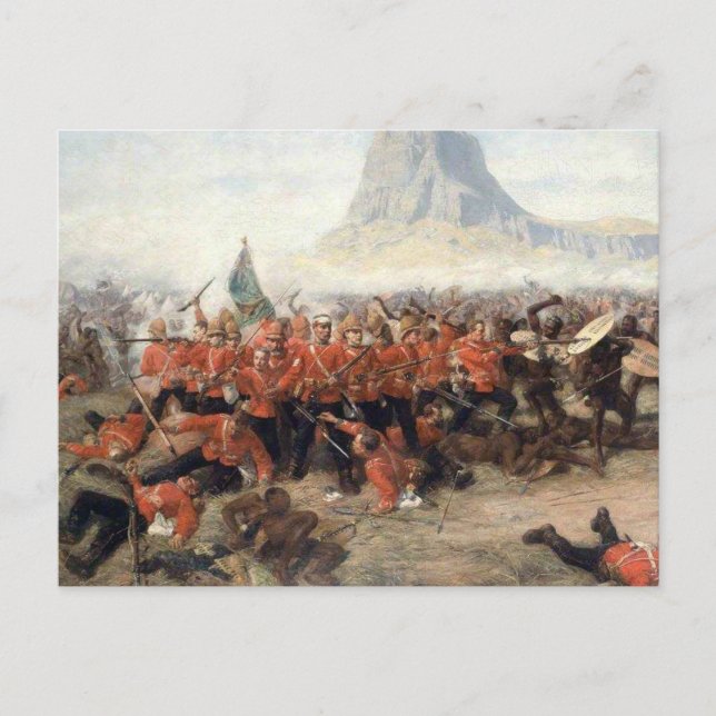 Carte Postale Bataille d'Isandlwana (Devant)