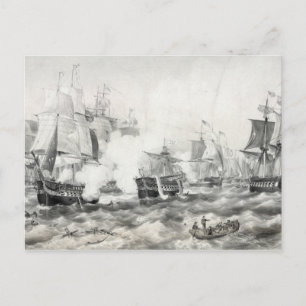 Carte Postale Bataille du lac Érié