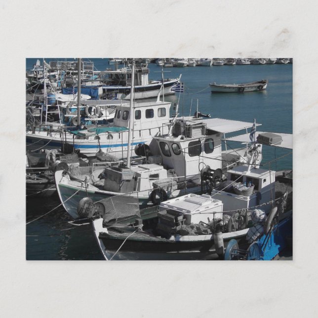 Carte postale bateau (Devant)