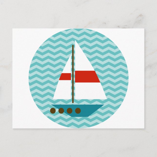 Carte Postale Bateau (Devant)