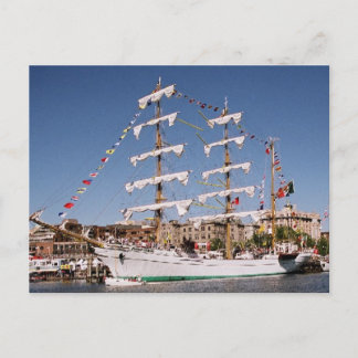 Carte postale bateau