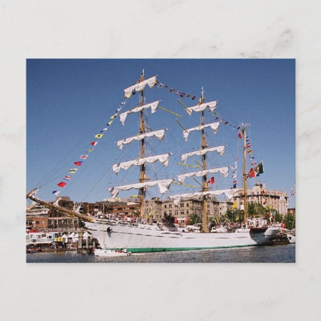 Carte postale bateau (Devant)