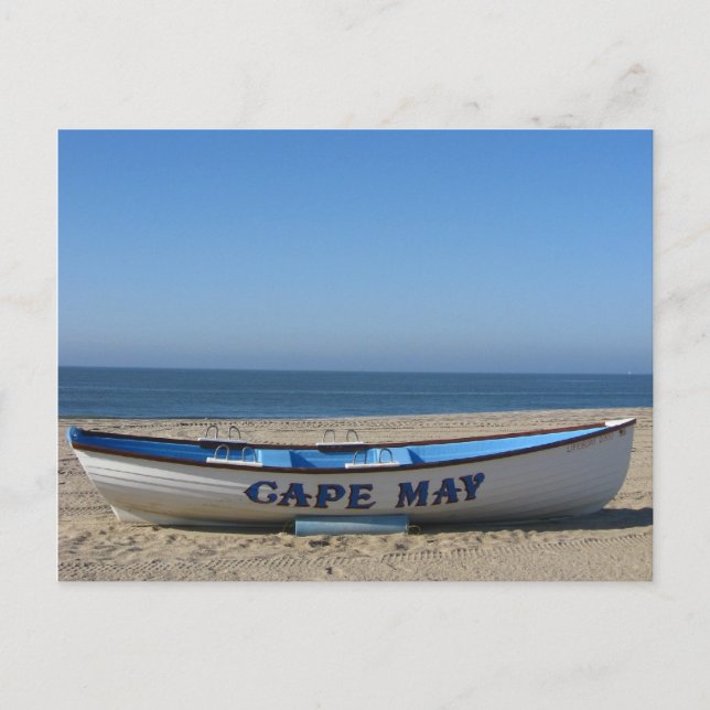 Carte Postale Bateau * Cape May, NJ (Devant)