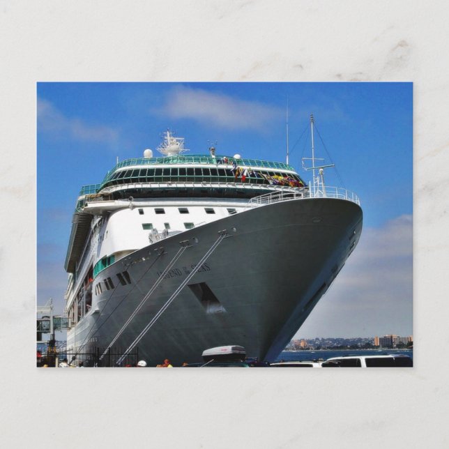 Carte Postale Bateau de croisière (Devant)