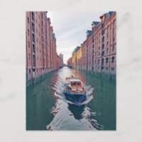 Bateau de croisière fluviale, Hambourg