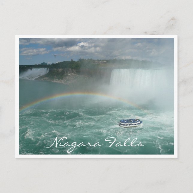 Carte Postale bateau de niagara falls (Devant)