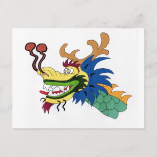 Carte Postale Bateau dragon