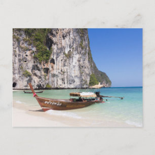 Carte Postale Bateau longue queue