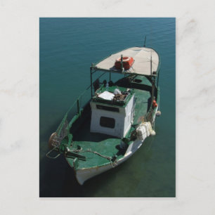 Carte postale bateau méditerranéen