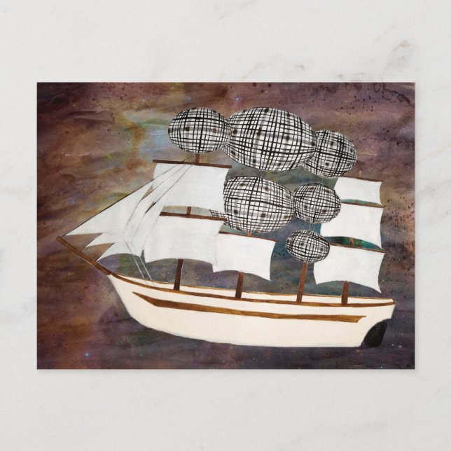 Carte Postale Bateau Rabbie Burns (Devant)